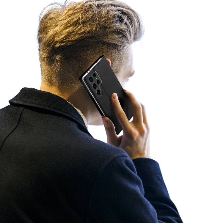 For Samsung Galaxy S24 Ultra 5G DUX DUCIS Skin Pro Series Flip Leather Phone Case(Black) - HoMEdemic™ 
