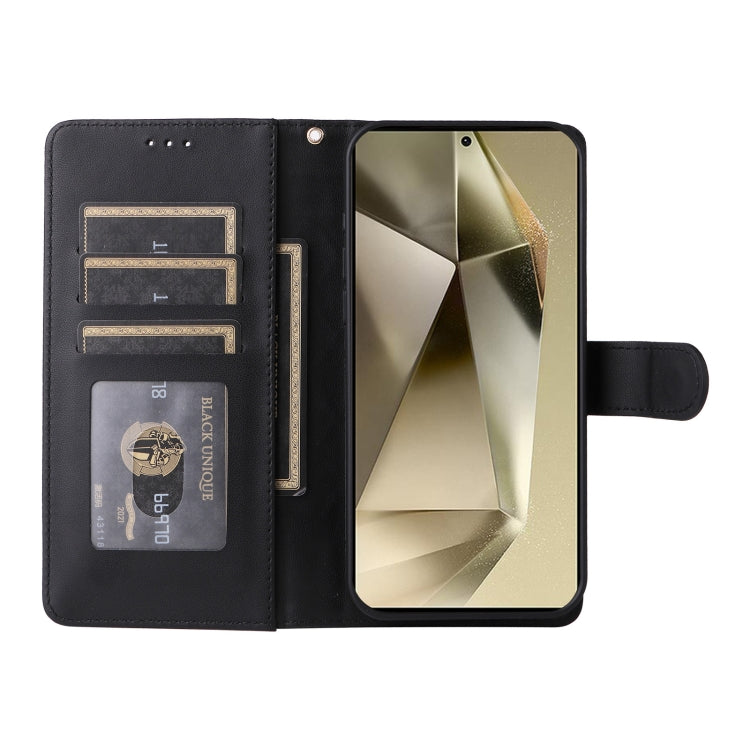 For Samsung Galaxy S24 Ultra 5G Diamond Lattice Leather Flip Phone Case(Black) - HoMEdemic™ 