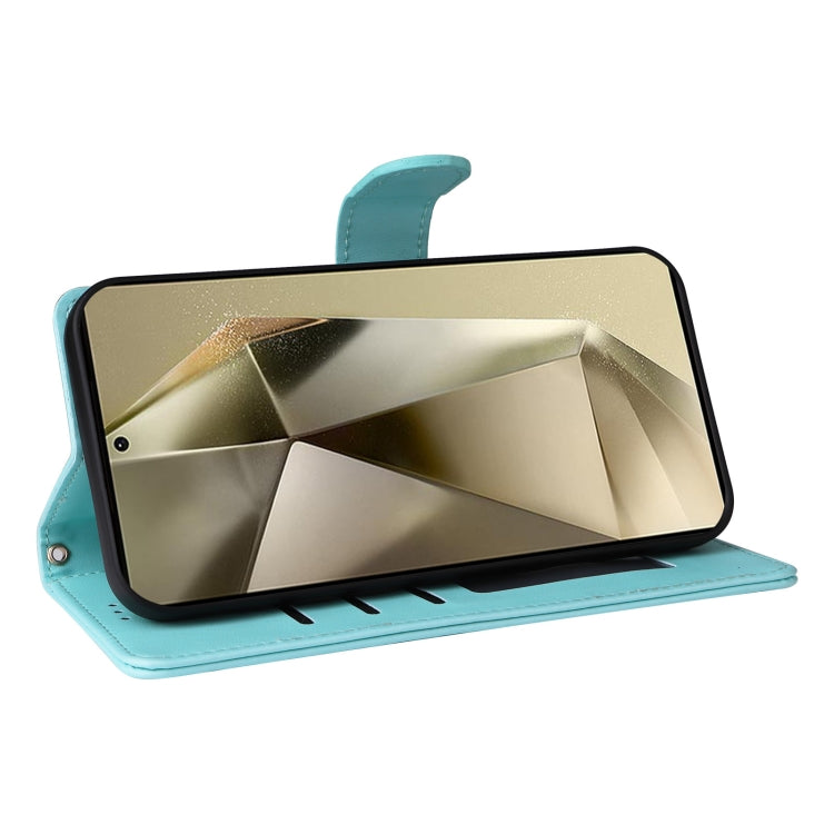 For Samsung Galaxy S24 Ultra 5G Diamond Lattice Leather Flip Phone Case(Mint Green) - HoMEdemic™ 