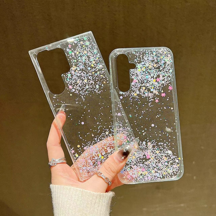 For Samsung Galaxy S24 Ultra 5G Dreamy Star Glitter Epoxy TPU Phone Case(Transparent) - HoMEdemic™ 