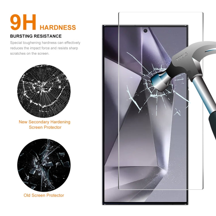 For Samsung Galaxy S24 Ultra 5G ENKAY Easy Install 0.18mm High Alumina Silicon Full Glass Film, Support Ultrasonic Unlock - HoMEdemic™ 