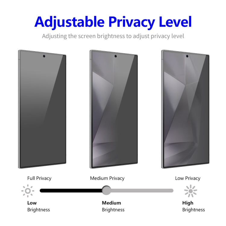 For Samsung Galaxy S24 Ultra 5G ENKAY Hat-Prince 28 Degree Anti-peeping Privacy Silk Screen Tempered Glass Film - HoMEdemic™ 