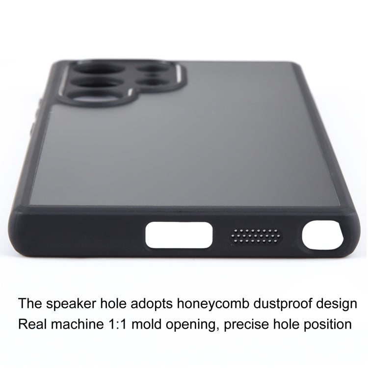 For Samsung Galaxy S24 Ultra 5G Fine Pore Matte Black TPU + PC Phone Case - HoMEdemic™ 