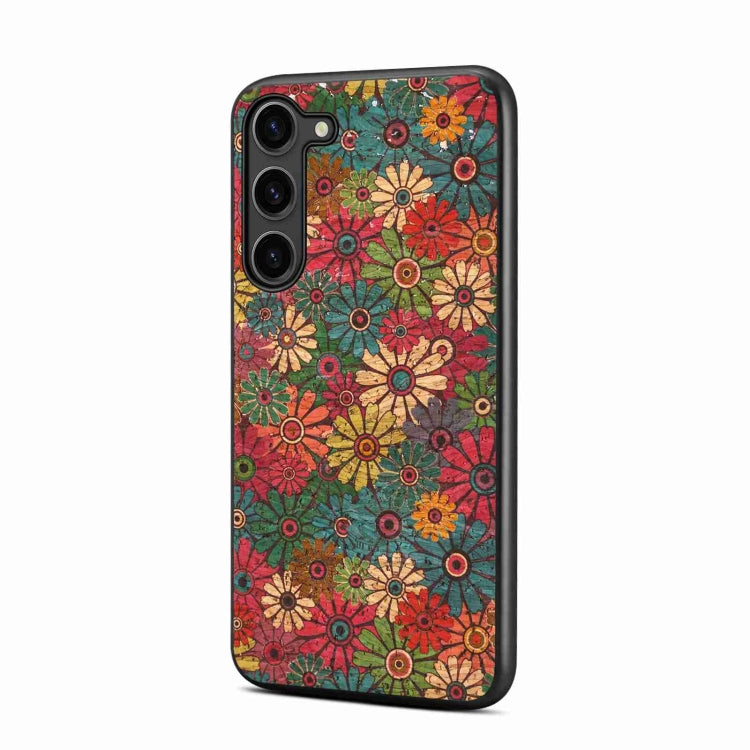 For Samsung Galaxy S24 Ultra 5G Four Seasons Flower Language Series TPU Phone Case(Spring Green) - HoMEdemic™ 