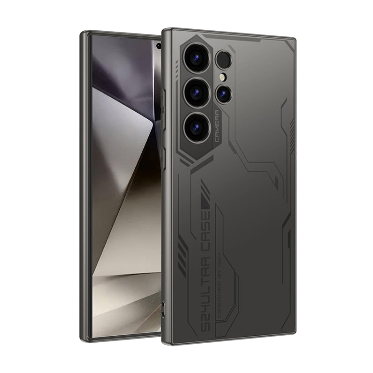 For Samsung Galaxy S24 Ultra 5G GKK AG Craft Skin Feel Exploration Edition Full Coverage Phone Case(Black) - HoMEdemic™ 
