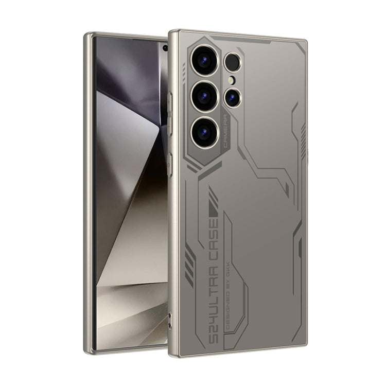 For Samsung Galaxy S24 Ultra 5G GKK AG Craft Skin Feel Exploration Edition Full Coverage Phone Case(Grey) - HoMEdemic™ 