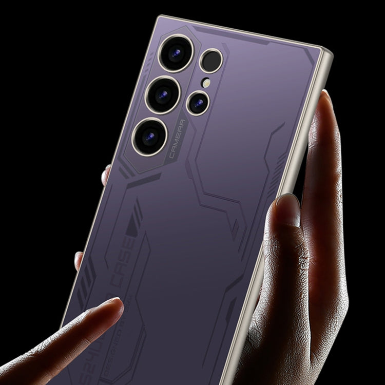 For Samsung Galaxy S24 Ultra 5G GKK AG Craft Skin Feel Exploration Edition Full Coverage Phone Case(Grey) - HoMEdemic™ 