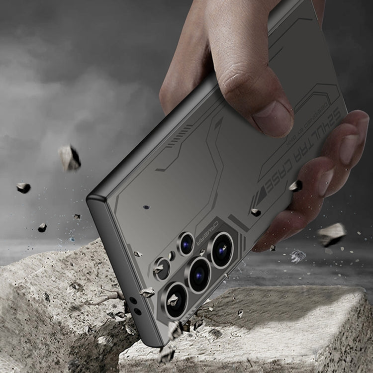 For Samsung Galaxy S24 Ultra 5G GKK AG Craft Skin Feel Exploration Edition Full Coverage Phone Case(Grey) - HoMEdemic™ 