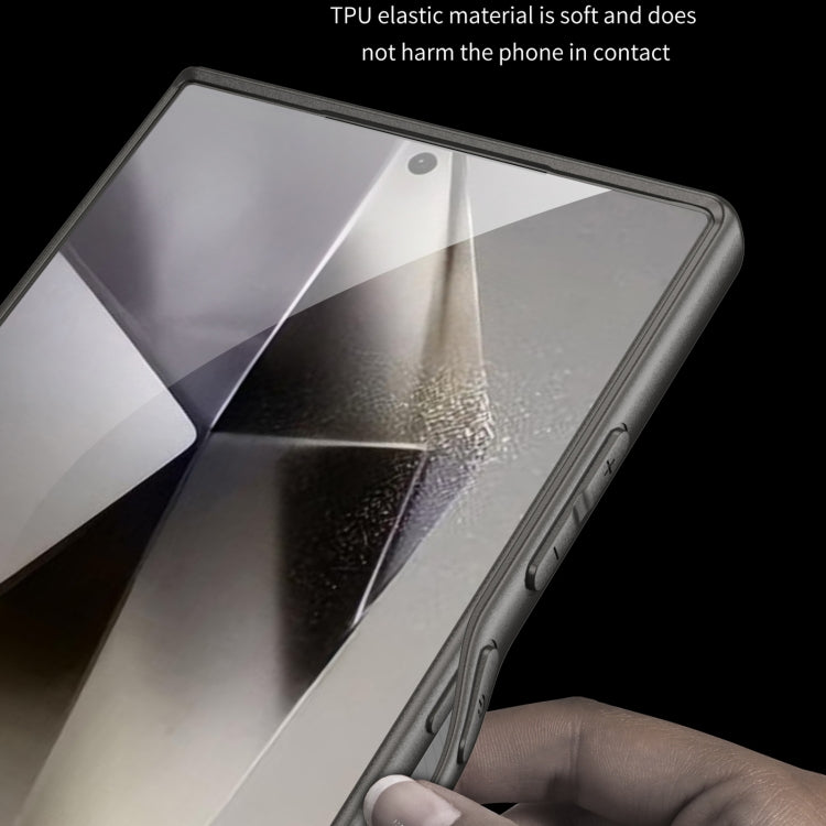 For Samsung Galaxy S24 Ultra 5G GKK AG Craft Skin Feel Full Coverage Phone Case(Black) - HoMEdemic™ 