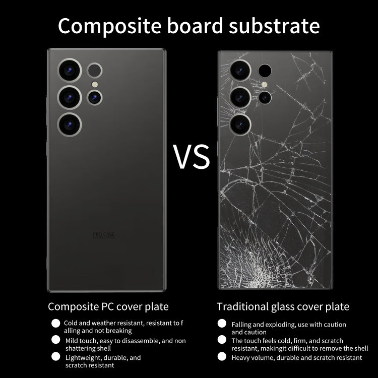 For Samsung Galaxy S24 Ultra 5G GKK AG Craft Skin Feel Full Coverage Phone Case(Grey) - HoMEdemic™ 