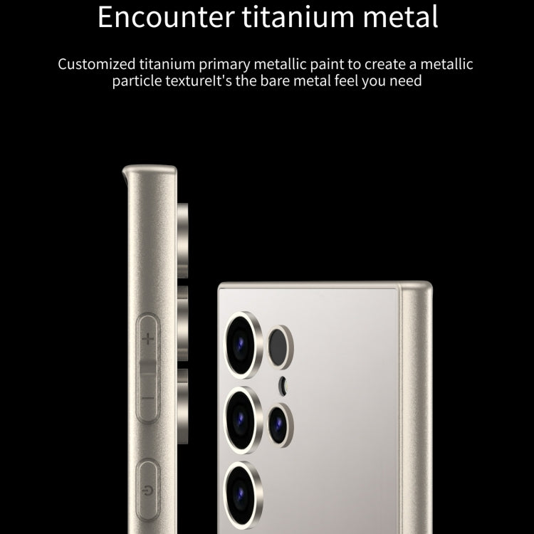 For Samsung Galaxy S24 Ultra 5G GKK AG Craft Skin Feel Full Coverage Phone Case(Grey) - HoMEdemic™ 