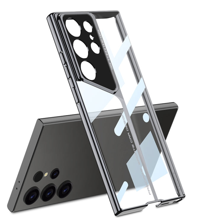 For Samsung Galaxy S24 Ultra 5G GKK Blade Phantom Electroplating Phone Case(Black) - HoMEdemic™ 