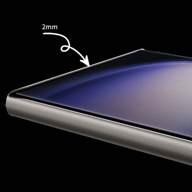 For Samsung Galaxy S24 Ultra 5G GKK Blade Ultra-thin Leather Full Coverage Phone Case(Grey) - HoMEdemic™ 