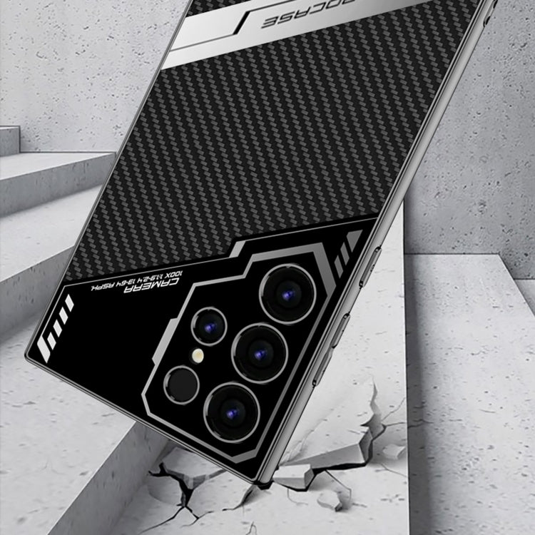 For Samsung Galaxy S24 Ultra 5G GKK Esports Leather Shockproof Phone Case(Grey) - HoMEdemic™ 