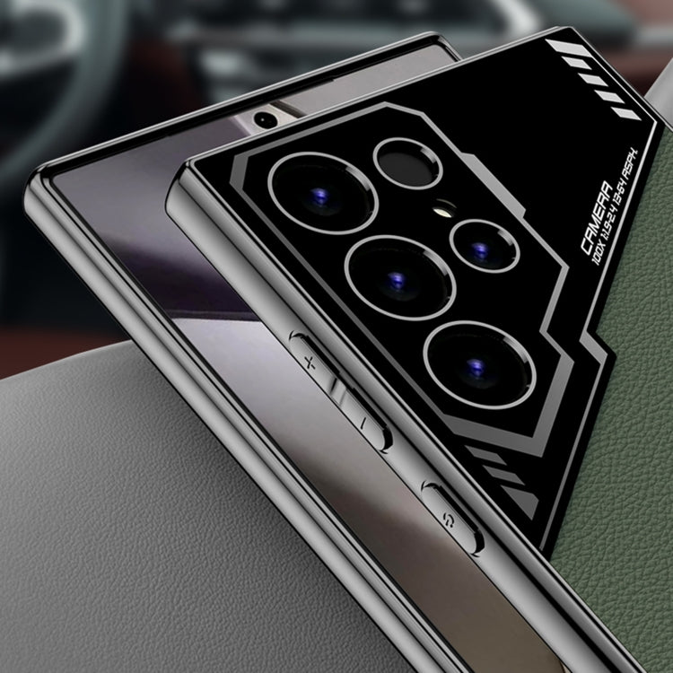 For Samsung Galaxy S24 Ultra 5G GKK Esports Leather Shockproof Phone Case(Purple) - HoMEdemic™ 