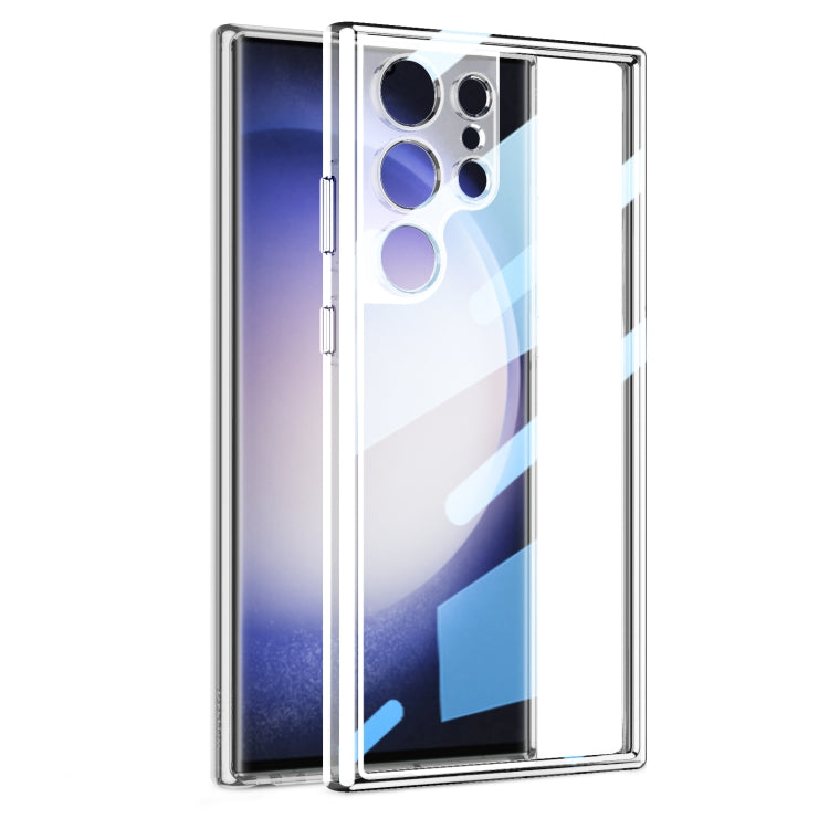 For Samsung Galaxy S24 Ultra 5G GKK Space Frame Transparent PC + TPU Phone Case(Transparent) - HoMEdemic™ 