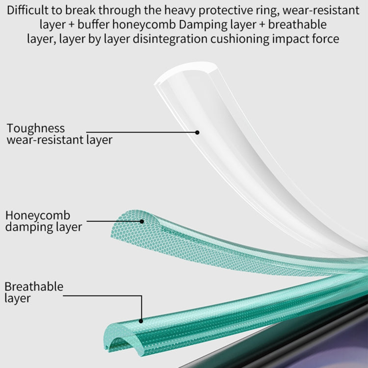 For Samsung Galaxy S24 Ultra 5G GKK Space Frame Transparent PC + TPU Phone Case with Pen(Transparent Green) - HoMEdemic™ 