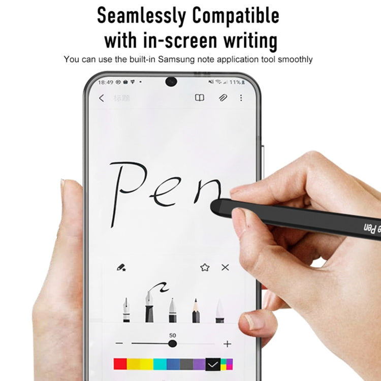 For Samsung Galaxy S24 Ultra 5G GKK Space Frame Transparent PC + TPU Phone Case with Pen(Transparent) - HoMEdemic™ 