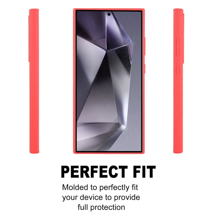 For Samsung Galaxy S24 Ultra 5G GOOSPERY SOFT FEELING Liquid TPU Soft Phone Case(Red) - HoMEdemic™ 