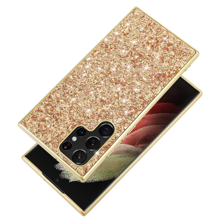 For Samsung Galaxy S24 Ultra 5G Glitter Powder TPU Phone Case(Black) - HoMEdemic™ 