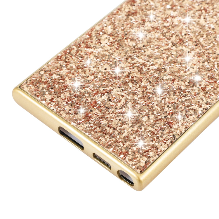 For Samsung Galaxy S24 Ultra 5G Glitter Powder TPU Phone Case(Gold) - HoMEdemic™ 