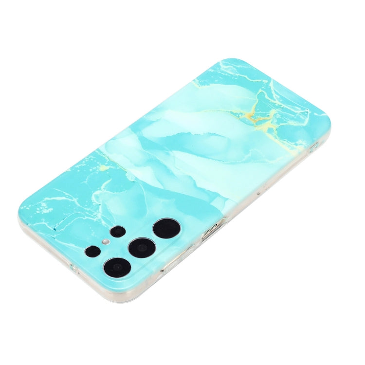 For Samsung Galaxy S24 Ultra 5G IMD Marble Pattern TPU Phone Case(Green) - HoMEdemic™ 