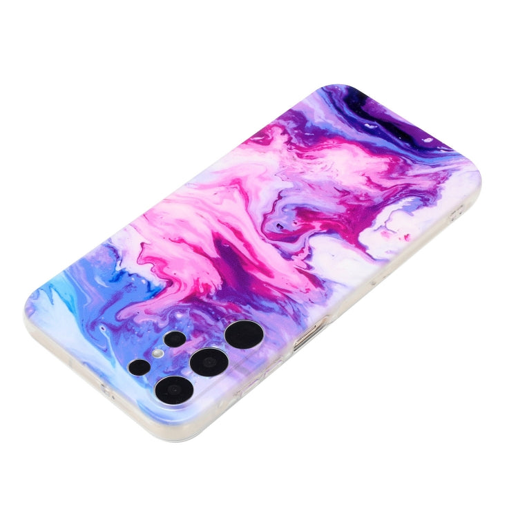 For Samsung Galaxy S24 Ultra 5G IMD Marble Pattern TPU Phone Case(Red) - HoMEdemic™ 