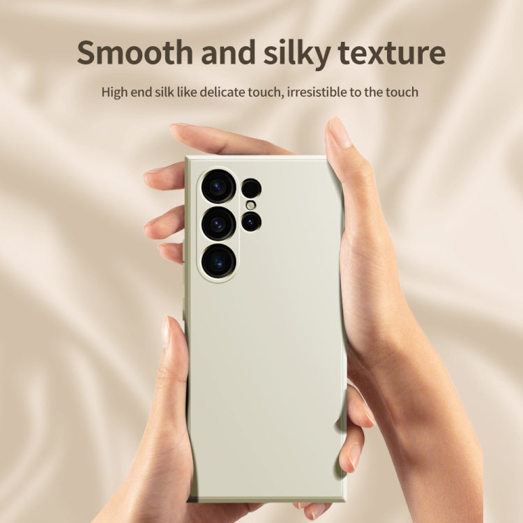 For Samsung Galaxy S24 Ultra 5G Imitation Liquid Silicone Phone Case(Dark Red) - HoMEdemic™ 