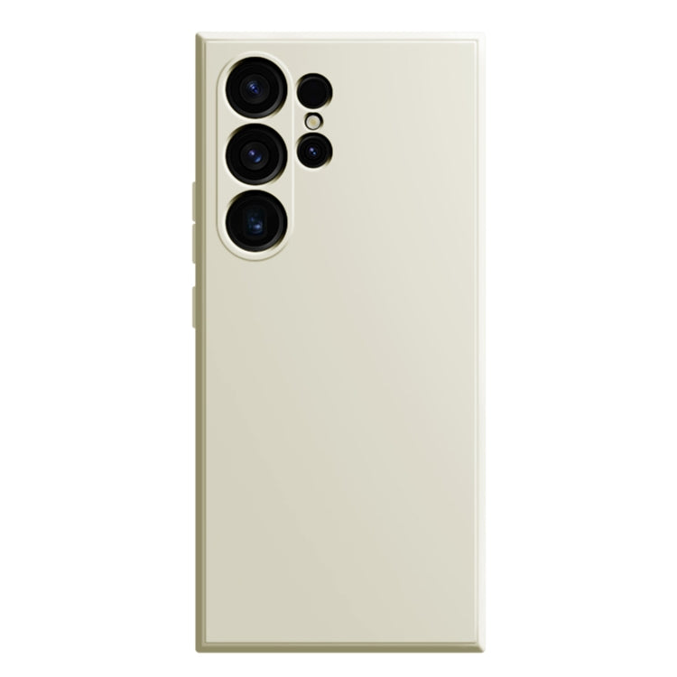 For Samsung Galaxy S24 Ultra 5G Imitation Liquid Silicone Phone Case(White) - HoMEdemic™ 