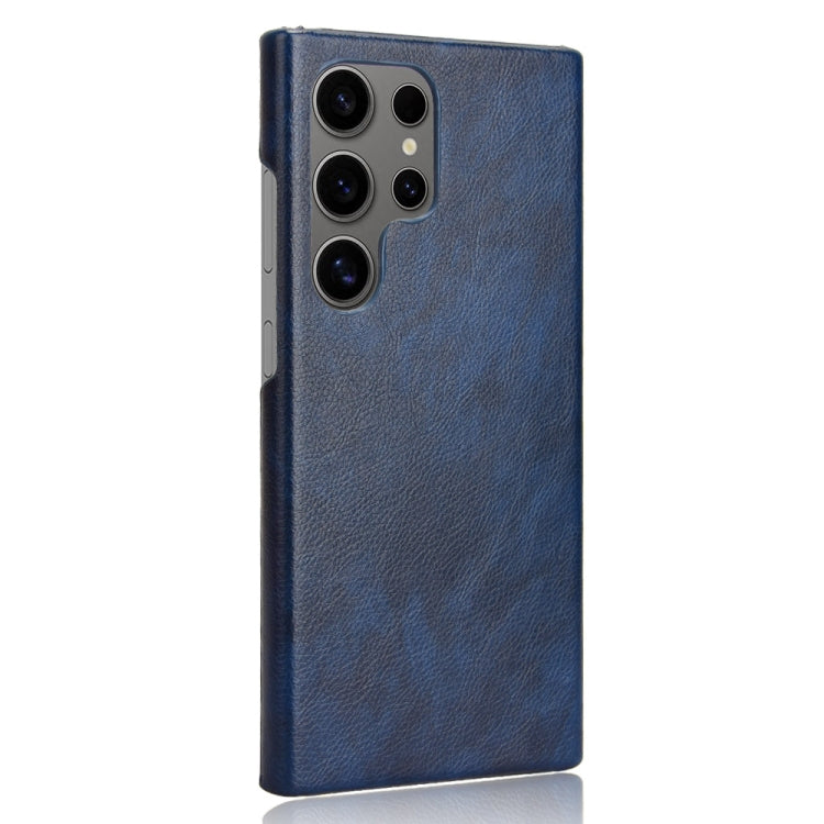For Samsung Galaxy S24 Ultra 5G Litchi Texture Back Cover Phone Case(Blue) - HoMEdemic™ 
