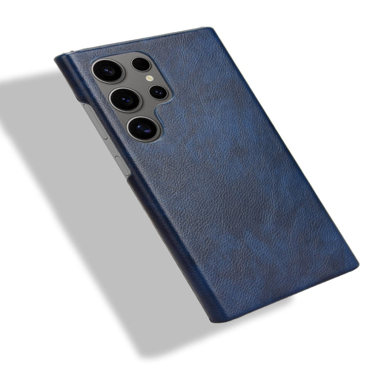 For Samsung Galaxy S24 Ultra 5G Litchi Texture Back Cover Phone Case(Blue) - HoMEdemic™ 