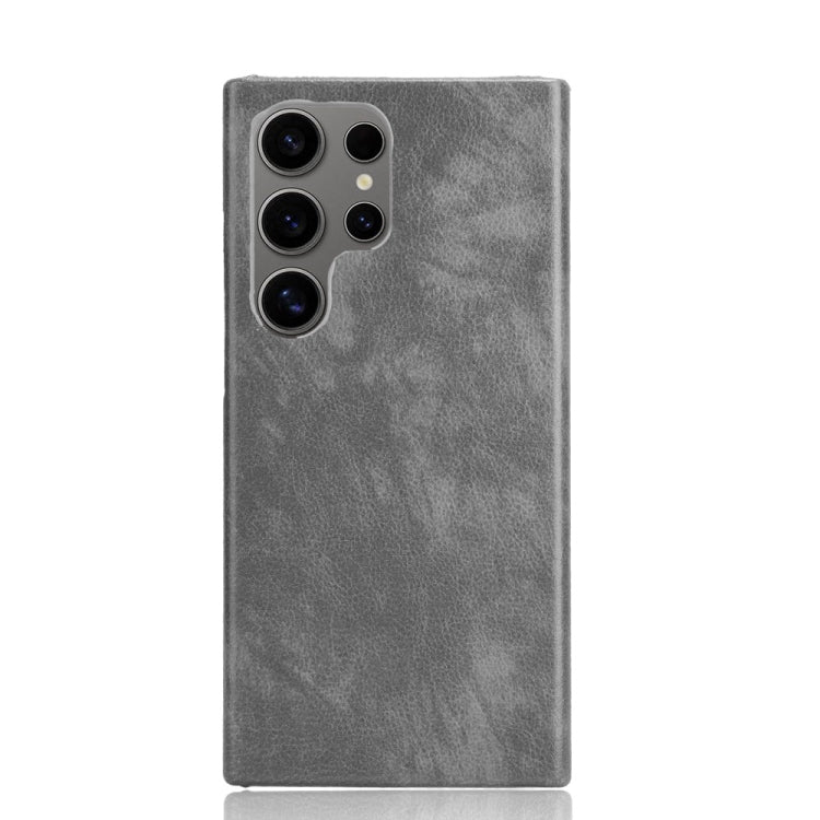 For Samsung Galaxy S24 Ultra 5G Litchi Texture Back Cover Phone Case(Grey) - HoMEdemic™ 