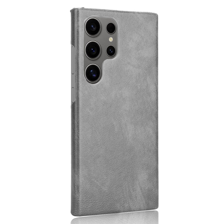 For Samsung Galaxy S24 Ultra 5G Litchi Texture Back Cover Phone Case(Grey) - HoMEdemic™ 
