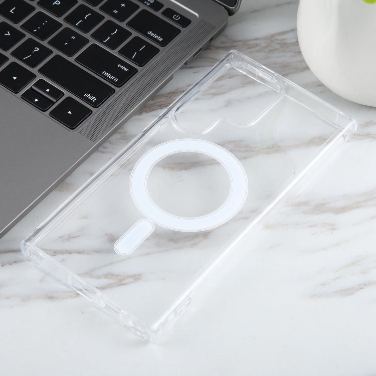 For Samsung Galaxy S24 Ultra 5G MagSafe Clear Acrylic PC +TPU Phone Case(Transparent) - HoMEdemic™ 