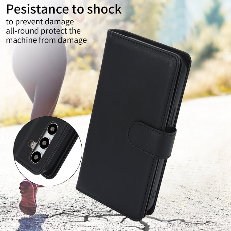 For Samsung Galaxy S24 Ultra 5G Multi-Card Wallet RFID Leather Phone Case(Black) - HoMEdemic™ 