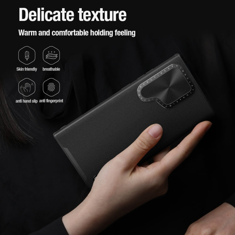 For Samsung Galaxy S24 Ultra 5G NILLKIN CamShield Prop Series MagSafe Magnetic PC + TPU Phone Case(Black) - HoMEdemic™ 