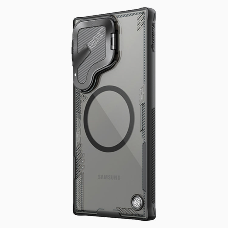 For Samsung Galaxy S24 Ultra 5G NILLKIN Ice Air Prop Series MagSafe Magnetic Cover Version Phone Case(Black) - HoMEdemic™ 