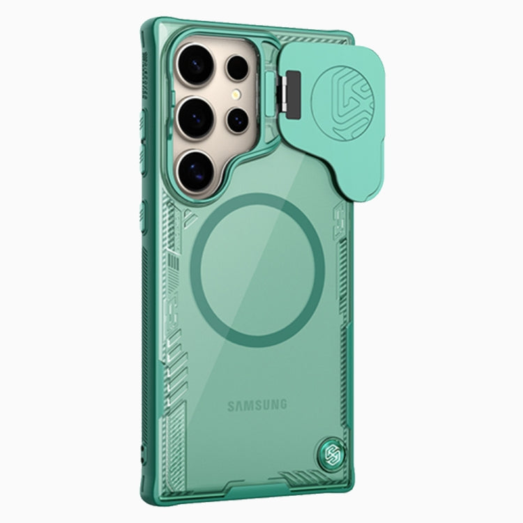 For Samsung Galaxy S24 Ultra 5G NILLKIN Ice Air Prop Series MagSafe Magnetic Cover Version Phone Case(Green) - HoMEdemic™ 