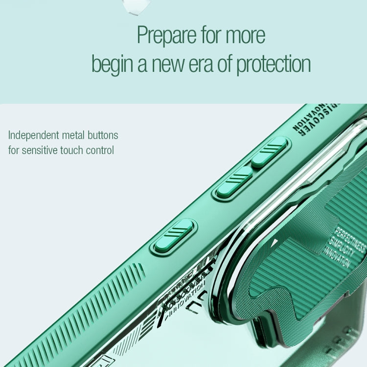 For Samsung Galaxy S24 Ultra 5G NILLKIN Ice Sky Prop Series Cover Version Phone Case(Green) - HoMEdemic™ 