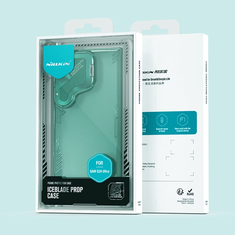For Samsung Galaxy S24 Ultra 5G NILLKIN Ice Sky Prop Series Cover Version Phone Case(Green) - HoMEdemic™ 
