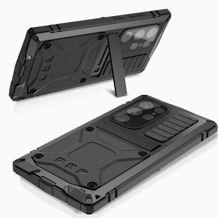 For Samsung Galaxy S24 Ultra 5G R-JUST Life Waterproof Dustproof Shockproof Phone Case(Black) - HoMEdemic™ 