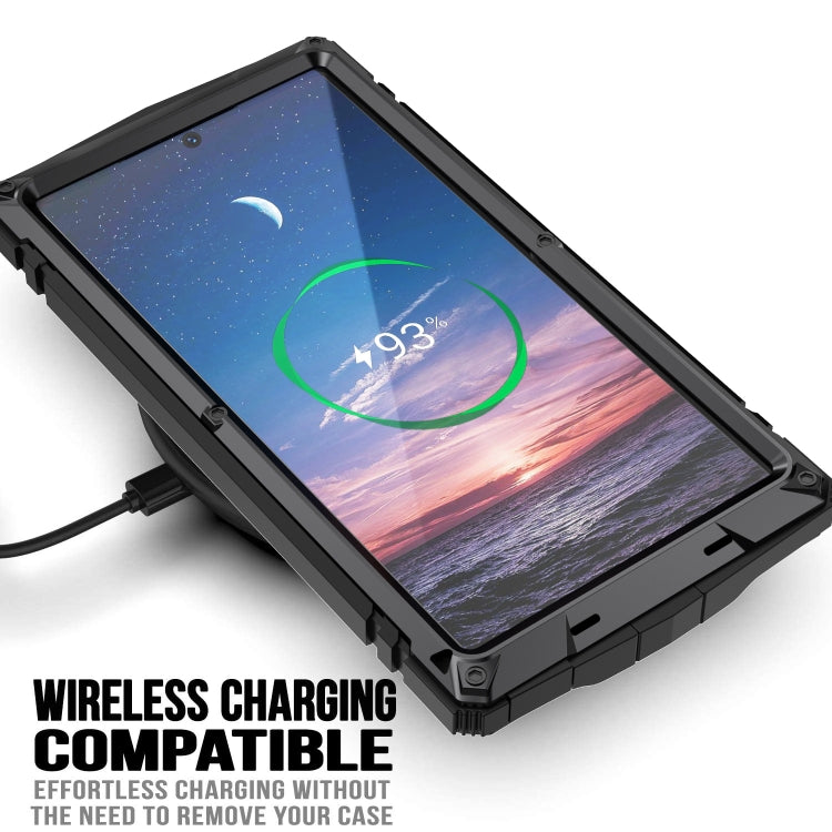 For Samsung Galaxy S24 Ultra 5G R-JUST Life Waterproof Dustproof Shockproof Phone Case(Black) - HoMEdemic™ 