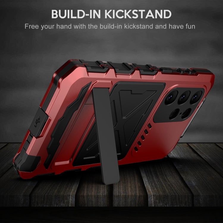 For Samsung Galaxy S24 Ultra 5G R-JUST Life Waterproof Dustproof Shockproof Phone Case(Red) - HoMEdemic™ 