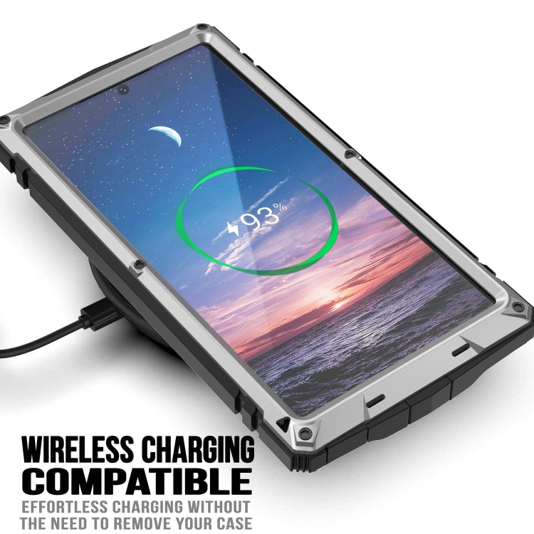 For Samsung Galaxy S24 Ultra 5G R-JUST Life Waterproof Dustproof Shockproof Phone Case(Silver) - HoMEdemic™ 
