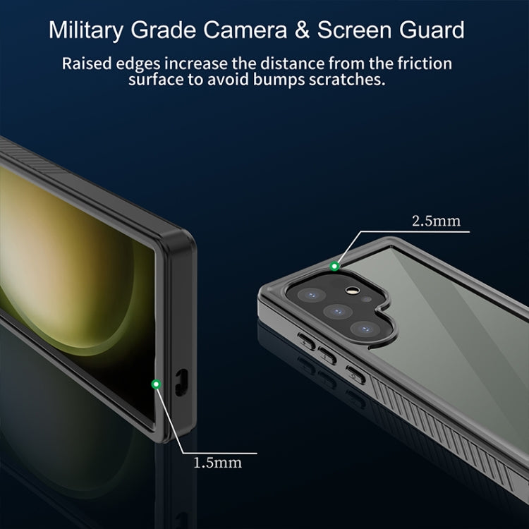 For Samsung Galaxy S24 Ultra 5G RedPepper IP68 Waterproof Phone Case(Black) - HoMEdemic™ 