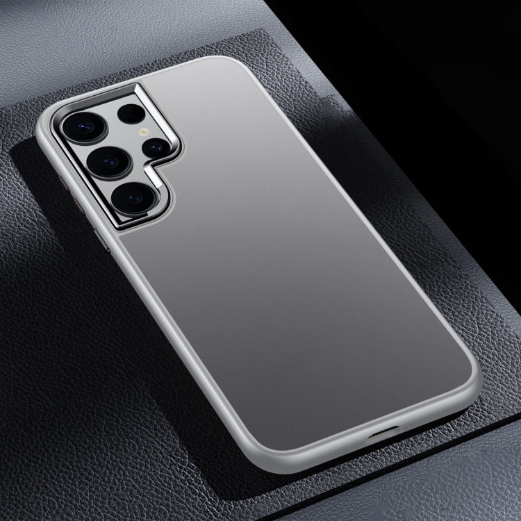 For Samsung Galaxy S24 Ultra 5G SULADA Skin Feel Matte Shockproof Phone Case(Grey) - HoMEdemic™ 