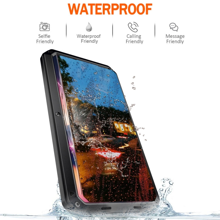 For Samsung Galaxy S24 Ultra 5G Shockproof Life Waterproof Silicone + Zinc Alloy Phone Case(Black) - HoMEdemic™ 