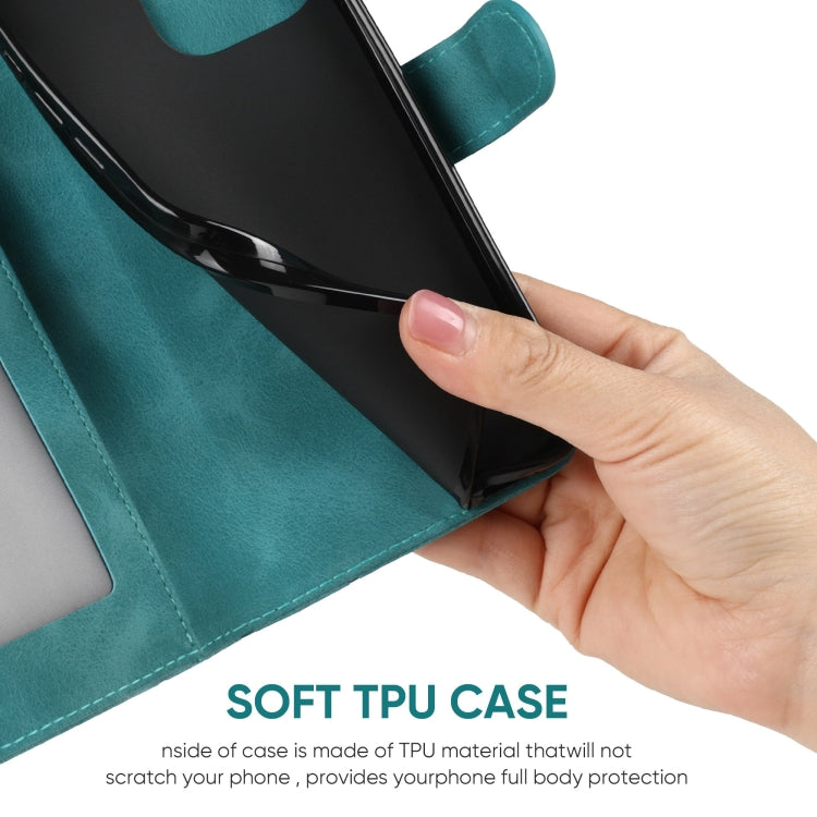For Samsung Galaxy S24 Ultra 5G Skin Feel Geometric Lines Leather Phone Case(Green) - HoMEdemic™ 