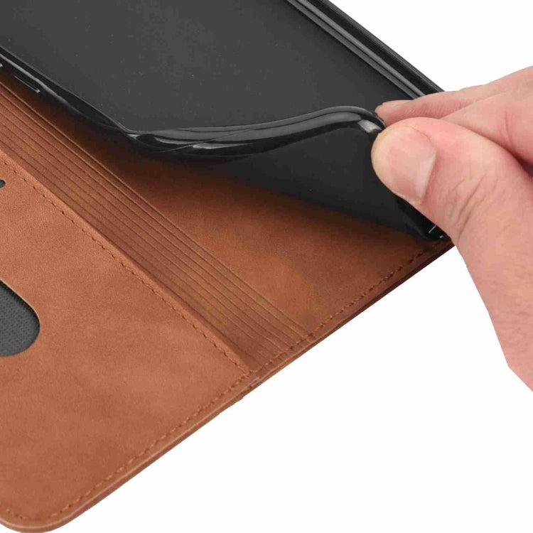 For Samsung Galaxy S24 Ultra 5G Skin Feel Splicing Leather Phone Case(Brown) - HoMEdemic™ 