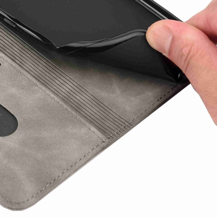 For Samsung Galaxy S24 Ultra 5G Skin Feel Splicing Leather Phone Case(Grey) - HoMEdemic™ 